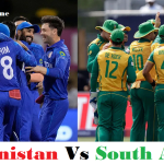 Afghanistan Vs South Africa